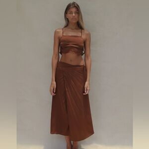 Stone Fox Swim Set Nia Top and Holiday Skirt XS/S